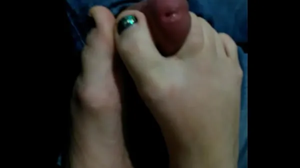 XXX Footjob and Toejob With Green Toenail Polish ενεργειακές ταινίες