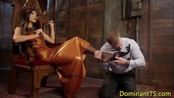 XXX Asiático ts dom deepthroated antes de anal mierda películas sobre energía