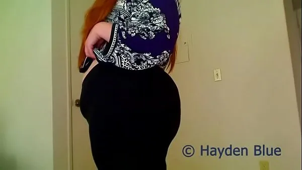 XXX BBW Hayden Blue Striptease Ass And Belly Play energy Movies