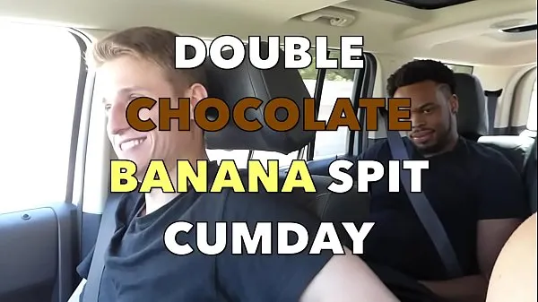 XXX Double Chocolate Banana Spit Cumday أفلام الطاقة