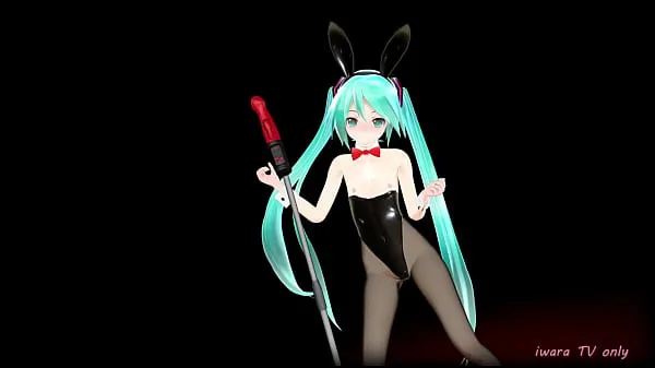 XXX MMD Hatsune Miku Cosplay Conejitos Playboy Dançando Torta de Maçã por [Piconano-Femto energia Filmes