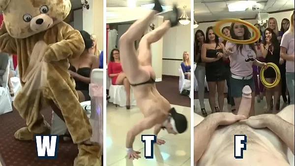 XXX DANCINGBEAR - Big Dick Male Strippers Slinging Cock At Bachelorette Party enerji Filmi