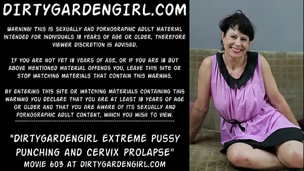 XXX Dirtygardengirl extreme pussy and cervix prolapse energijski filmi