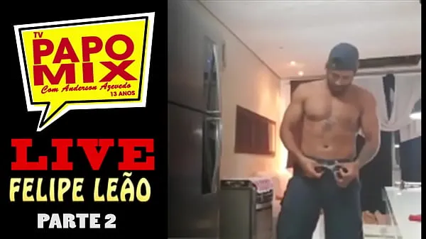 XXX Safadão Felipe Leão shows his body in shape for forty in Live do PapoMix - Part 2 - WhatsApp (11) 94779-1519 energy Movies