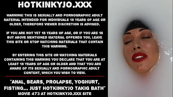 XXX Anal, ursos, prolapso, iogurte, fisting ... apenas Hotkinkyjo takig bath energia Filmes