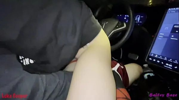 XXX Fucking Hot Teen Tinder Date In My Car Self Driving Tesla Autopilot energy Movies
