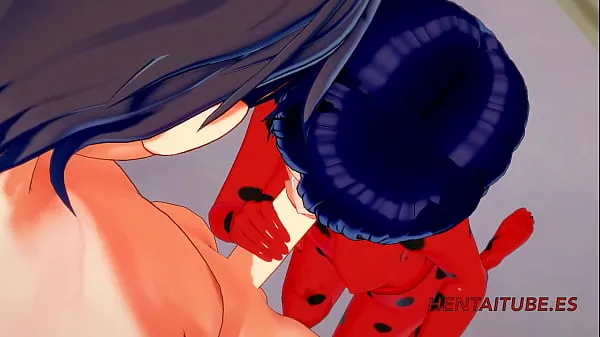 XXX Miraculus Ladybug Hentai 3D - дрочка божьей коровкой и минет со спермой во рту энергетических фильмов