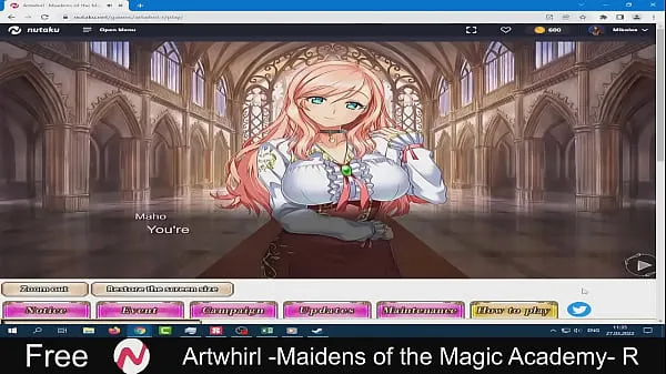 XXX Artwhirl -Maidens of the Magic Academy- R phim năng lượng