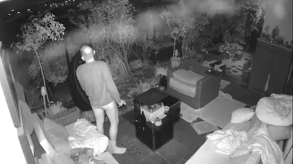 XXX Cum dropping caught on outdoor security cam energy Movies