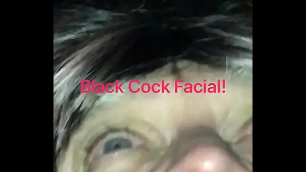 XXX Mature Tranny Getting Facial from Black Cock エネルギー映画