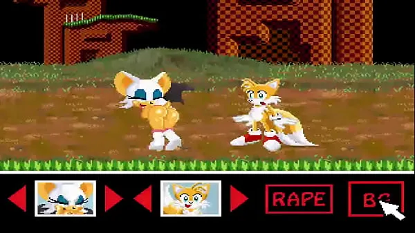 XXX Tails well dominated by Rouge and tremendous creampie ενεργειακές ταινίες