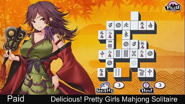 XXX Delicious! Pretty Girls Mahjong Solitaire Shingen エネルギー映画