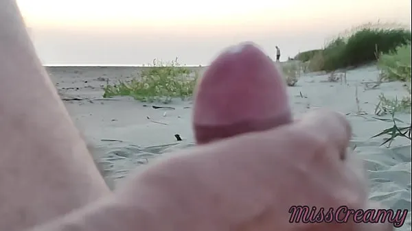 XXX French teacher amateur handjob on public beach with cumshot Extreme sex in front of strangers - MissCreamy توانائی کی فلمیں