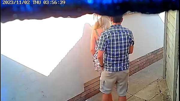 XXX Daring couple caught fucking in public on cctv camera ενεργειακές ταινίες