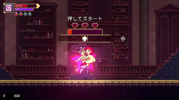 XXX Scarlet Maiden Live Play Part 2] Start conquering the 2nd floor boss of the side-scrolling roguelike Films énergétiques