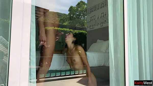 XXX Spying on a couple while they are fucking in a hotel energy Movies